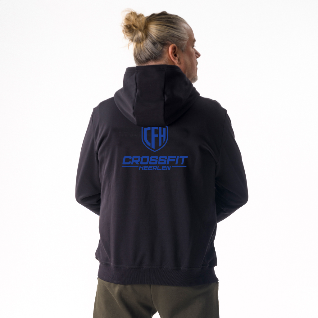 33016 - Brent Men's Casual Hoodie Black Blue