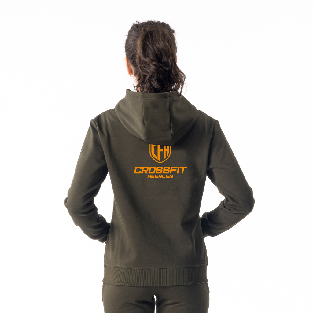 33021 - Pip Woman's Casual Hoodie  Olive Green