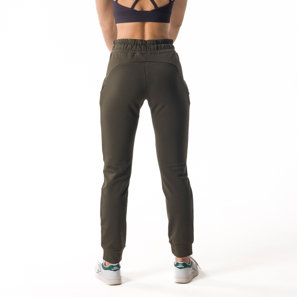 33029 - Tess Woman's Jogger Pants Olive Green