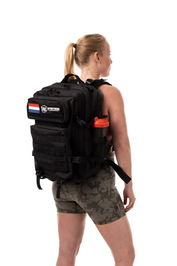 Backpack zwart achter