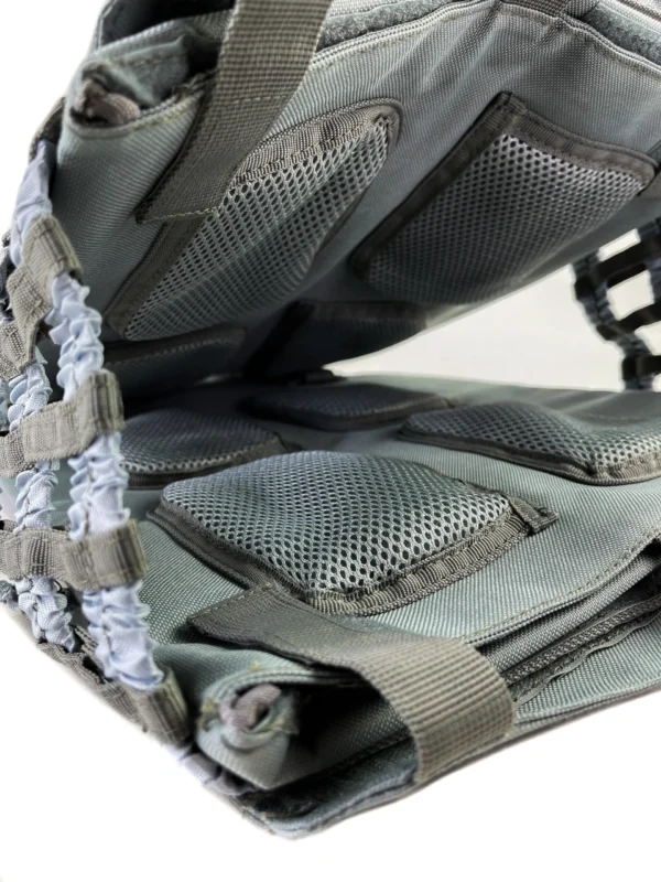 Gewichtsvest grijs binnenkant