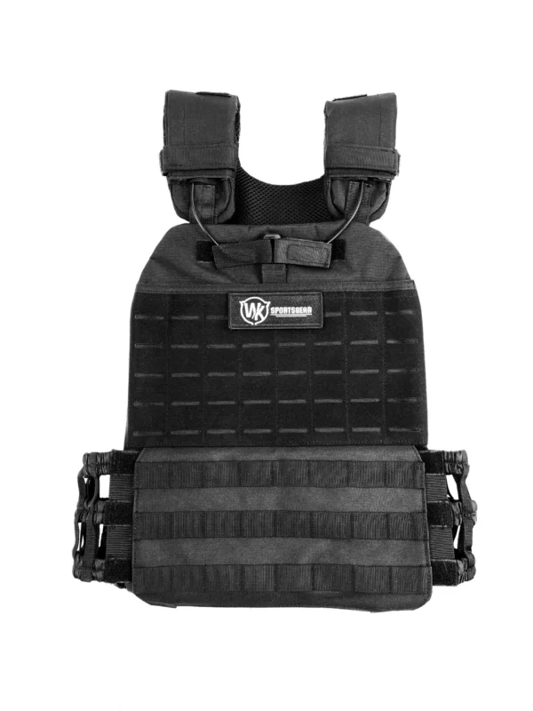 Gewichtsvest zwart voor