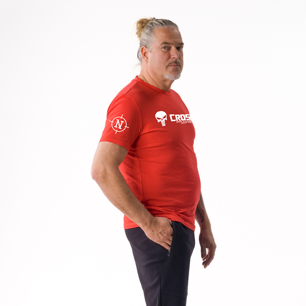 1001 - Jack Men's Short Sleeve Red - Coach
