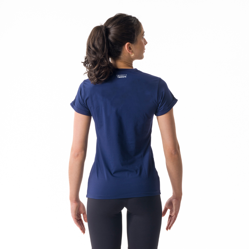 3039 - Amy Woman's Short Sleeve Navy