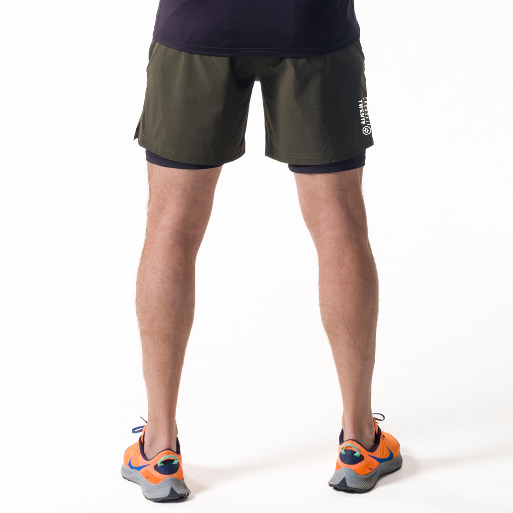 3068 - Dave Men's Short Olive Green