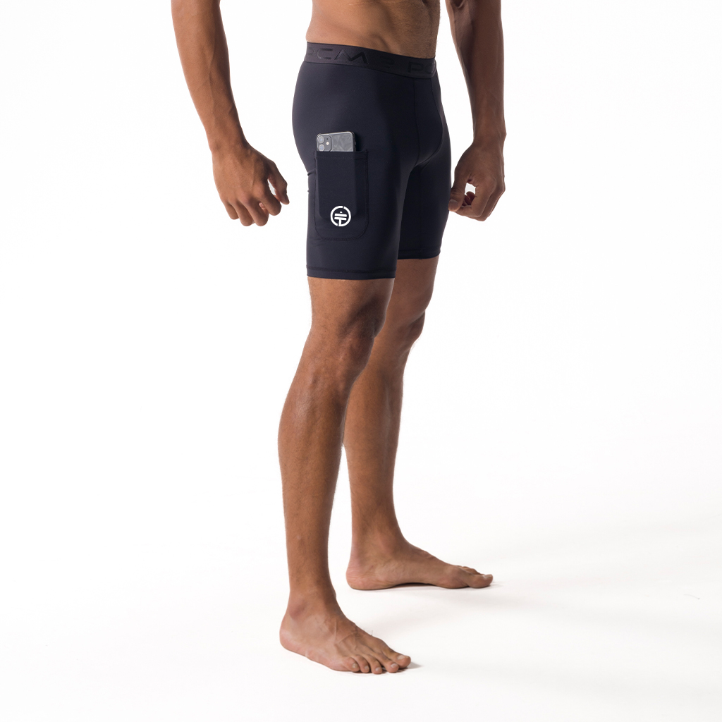 3069 - Finn Men's Short Compression Underwear Black
