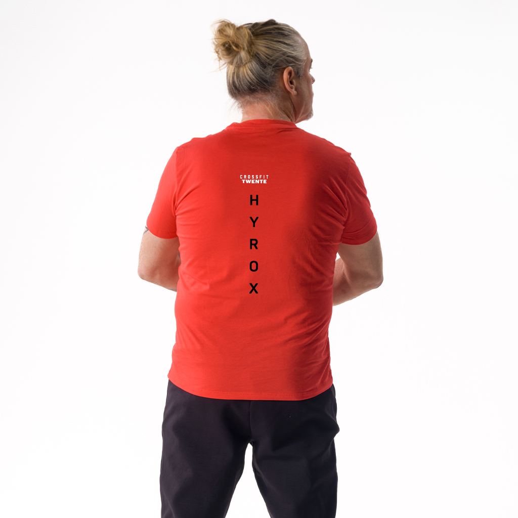 3001 - Jack Men's Short Sleeve Red - HYROX