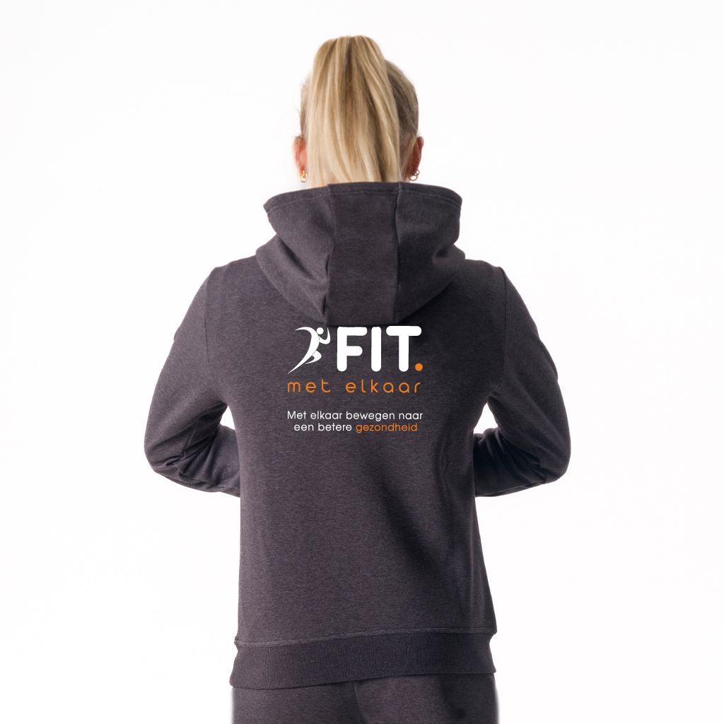 26016 - Pip Woman's Casual Hoodie  Antra Mel.