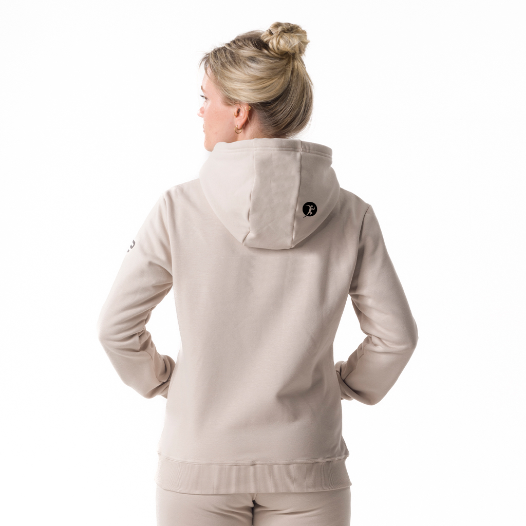 26017 - Pip Woman's Casual Hoodie  Sand