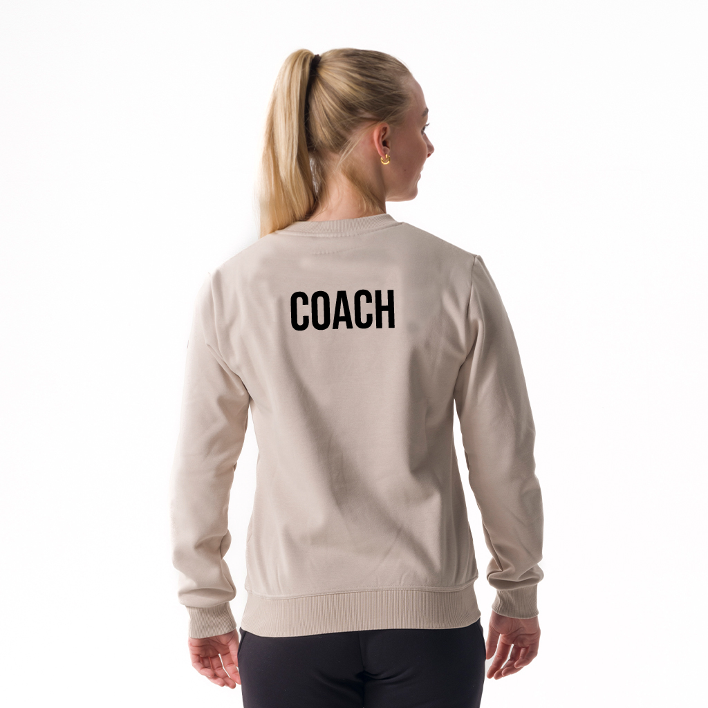 8031 - Laura Woman's Casual Roundneck Sand - Coach