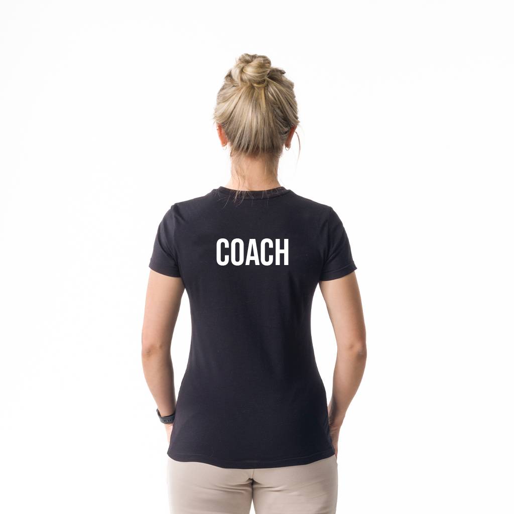 8026 - Mia Woman's Short Sleeve Black - Coach