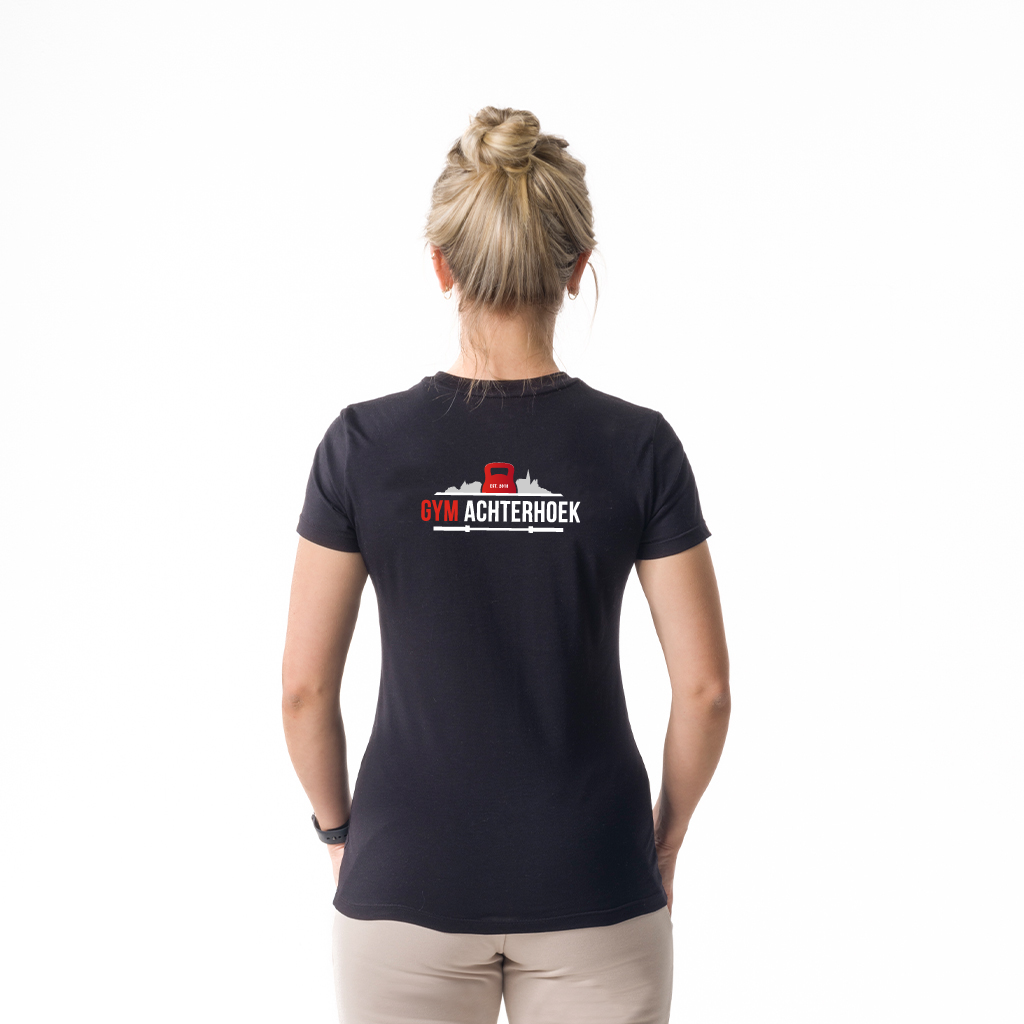 Mia Woman's Short Sleeve Black