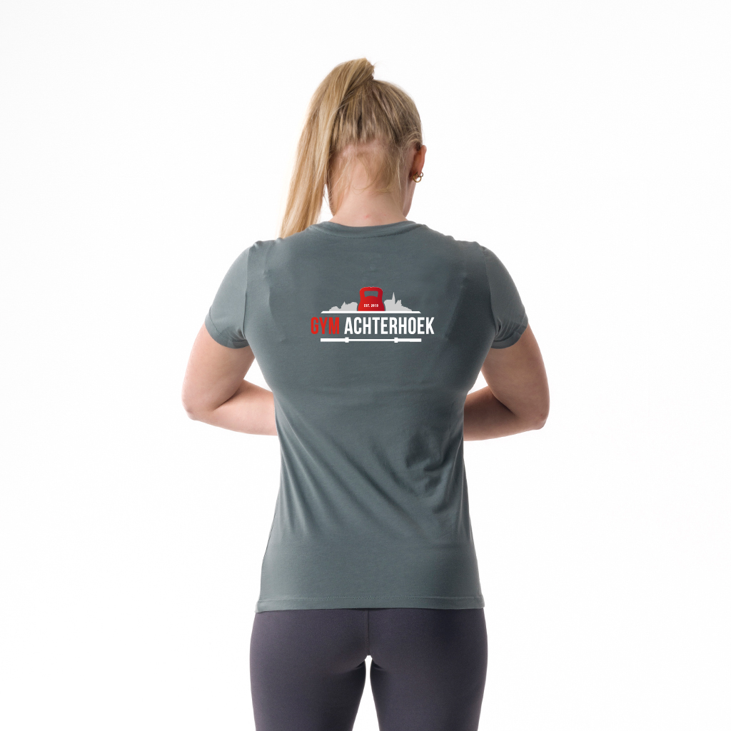 Mia Woman's Short Sleeve Moss Green