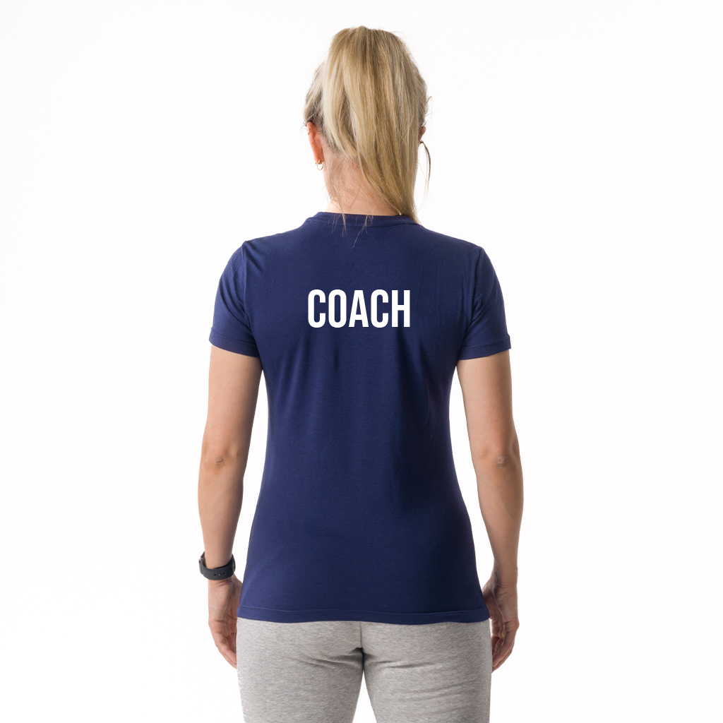 8027 - Mia Woman's Short Sleeve Navy - Coach