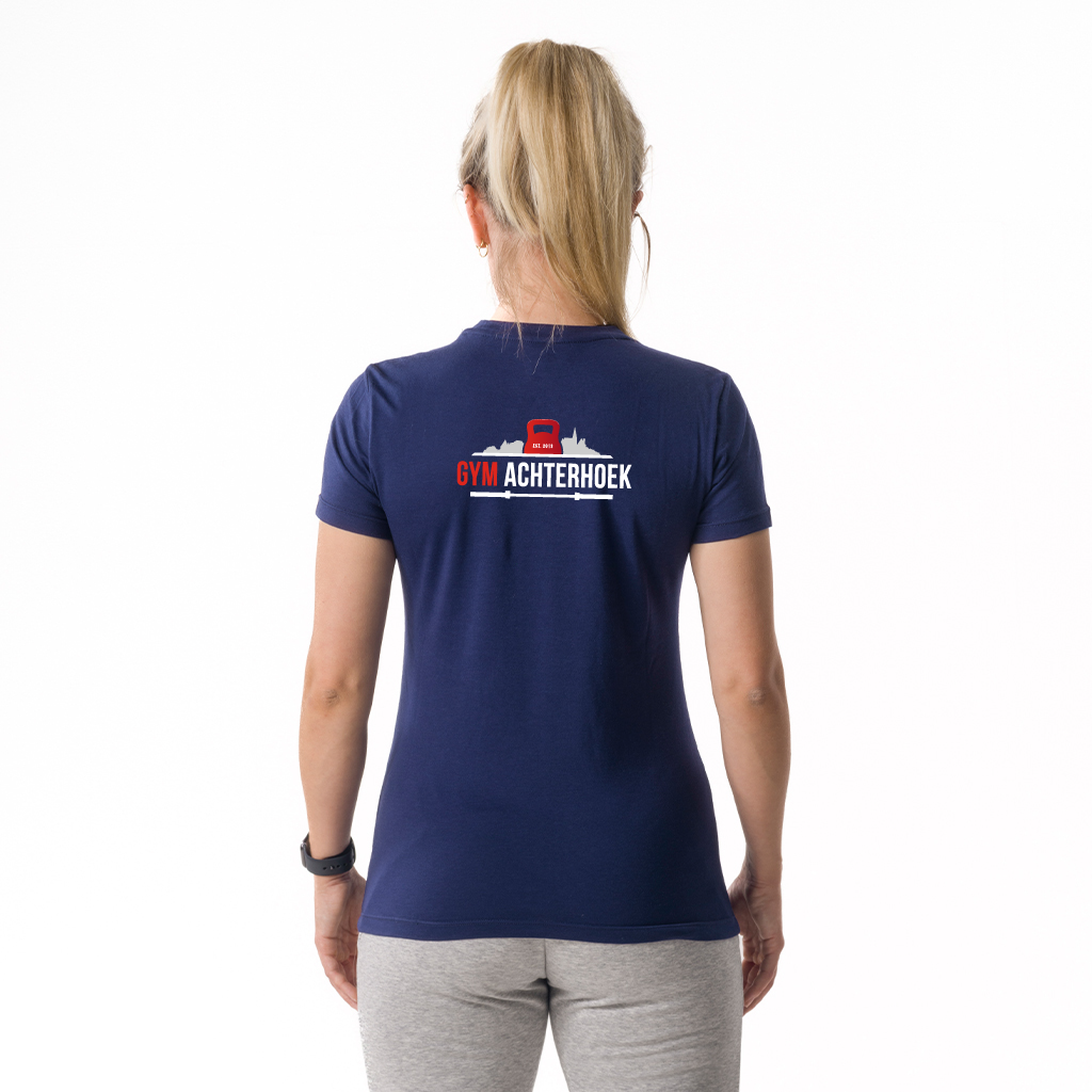 Mia Woman's Short Sleeve Navy