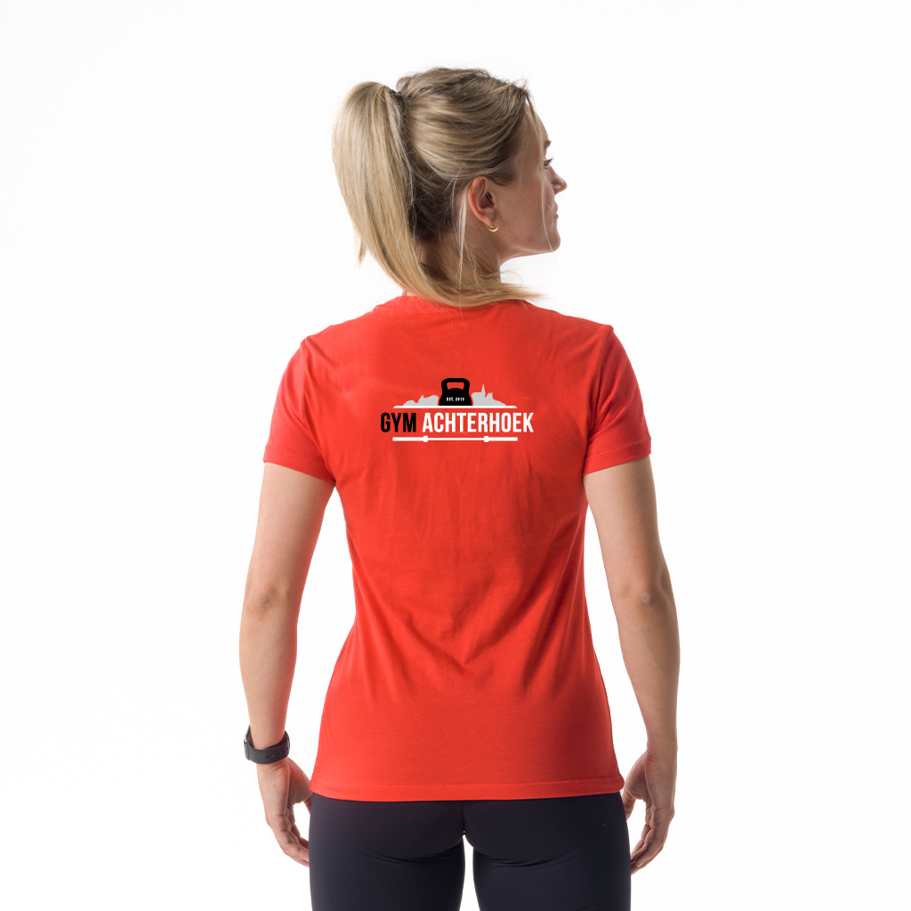 Mia Woman's Short Sleeve Red