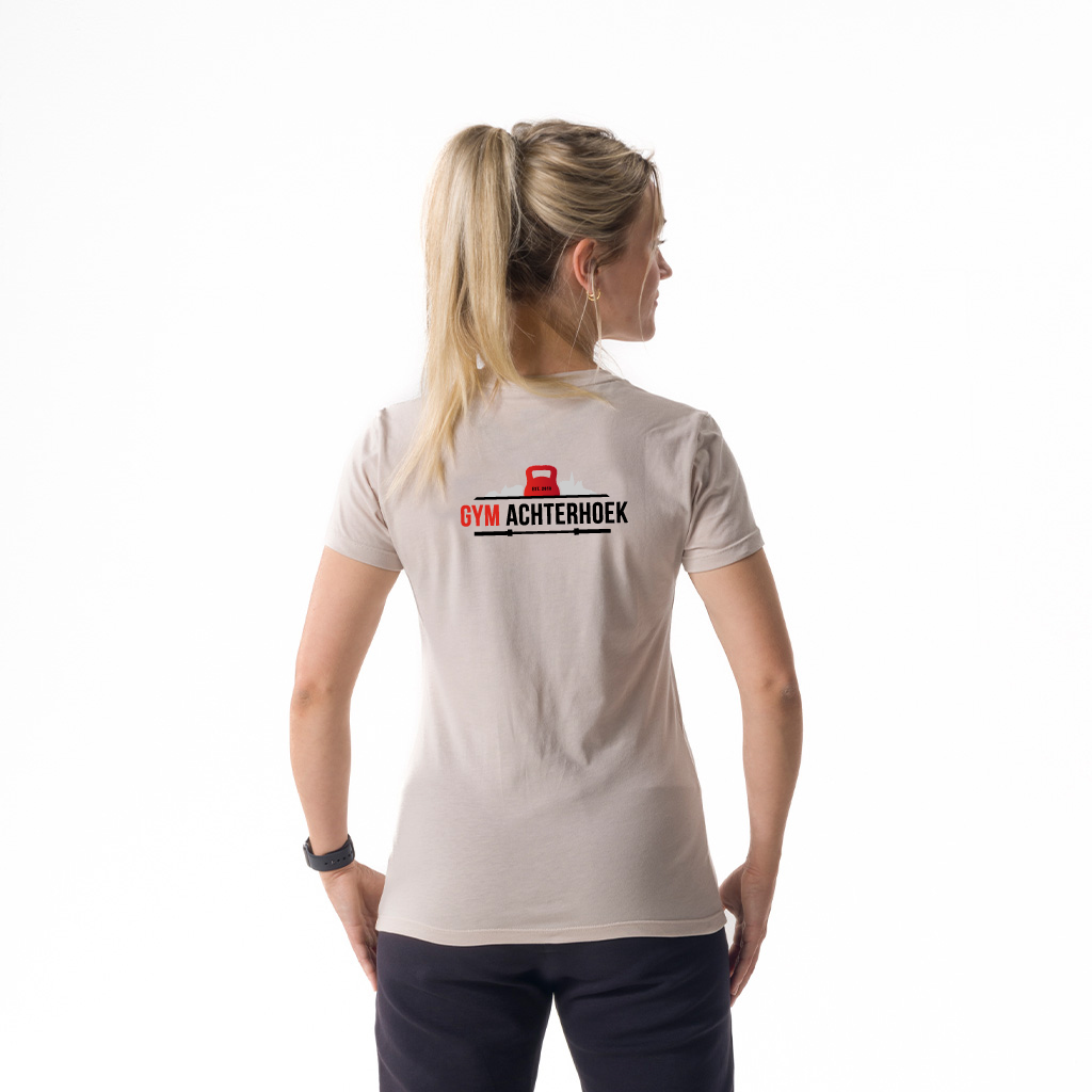 Mia Woman's Short Sleeve Sand