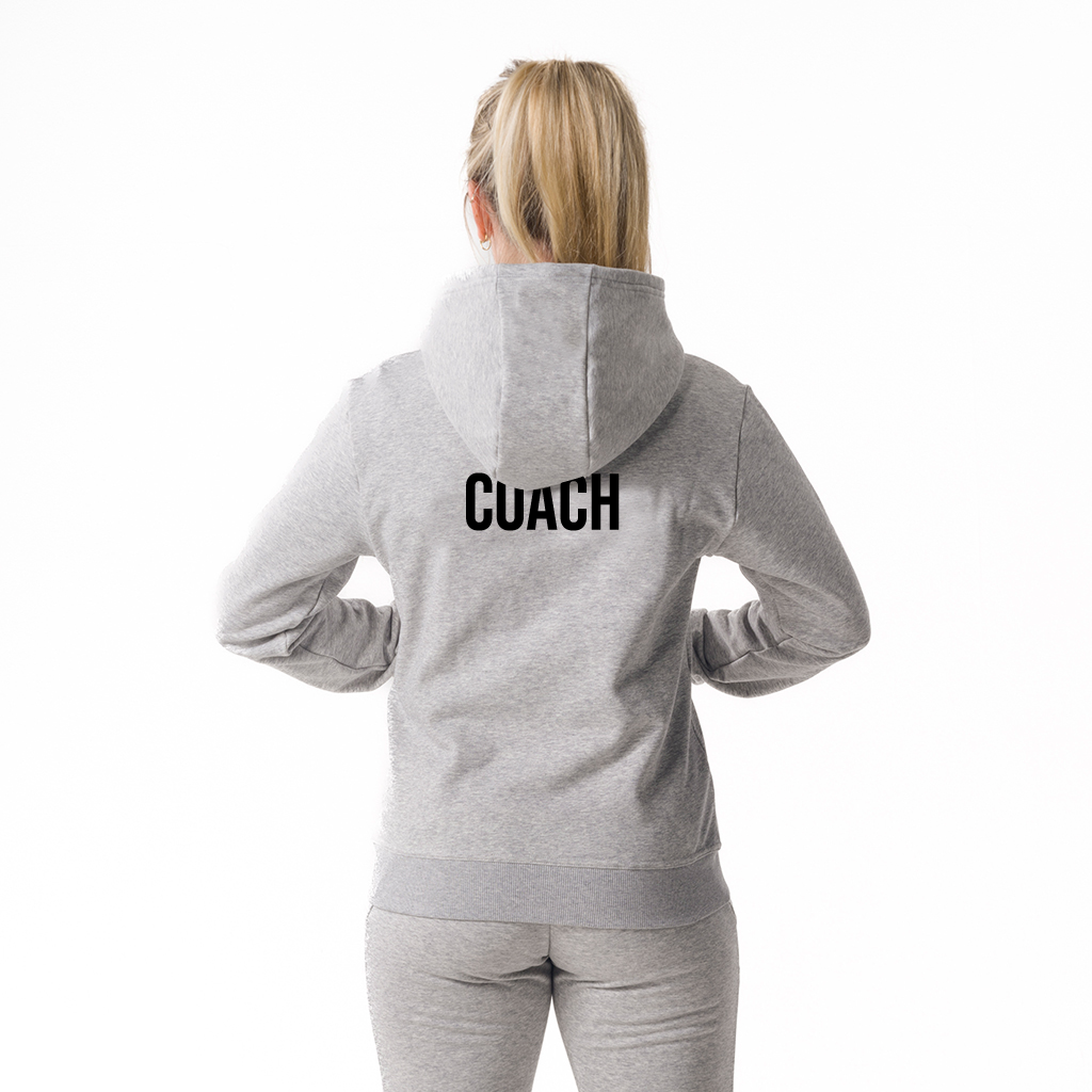 8035 - Pip Woman's Casual Hoodie Light Grey Mel. - Coach