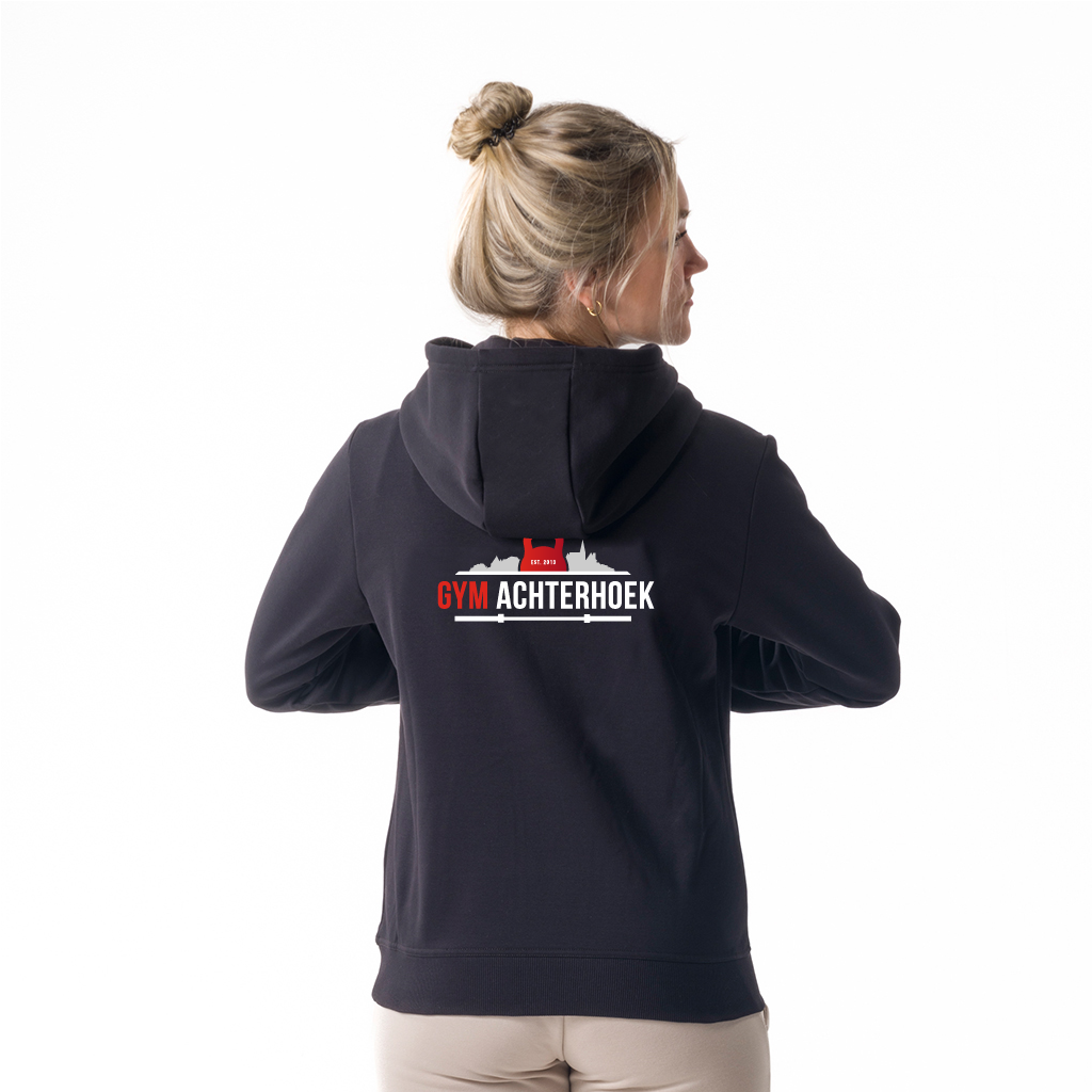 8044 - Pip Woman's Casual Hoodie Black - Basis