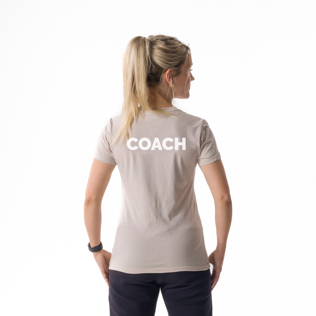 10100 - Mia Woman's Short Sleeve Sand - Coach