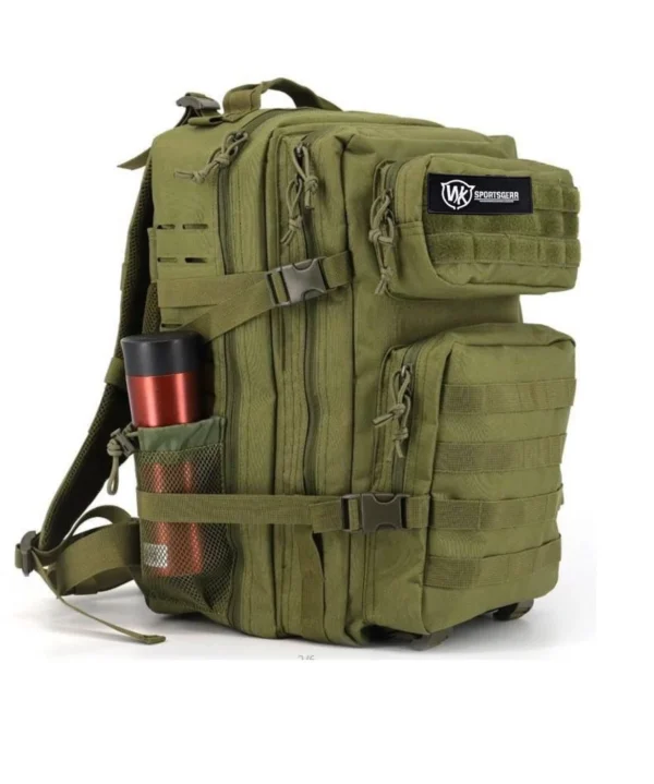 Backpack groen zijkant