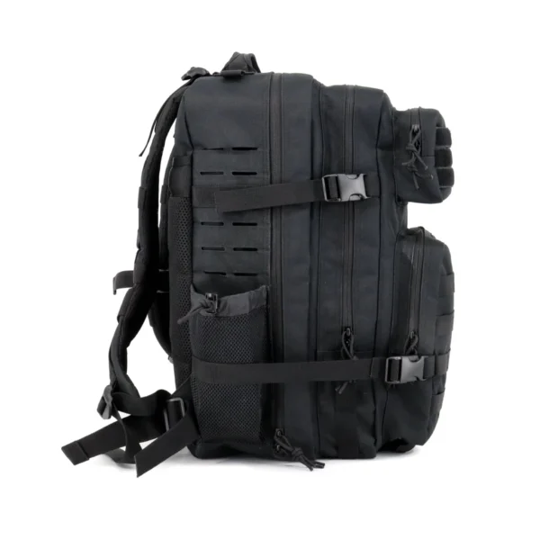 Backpack zwart zijkant