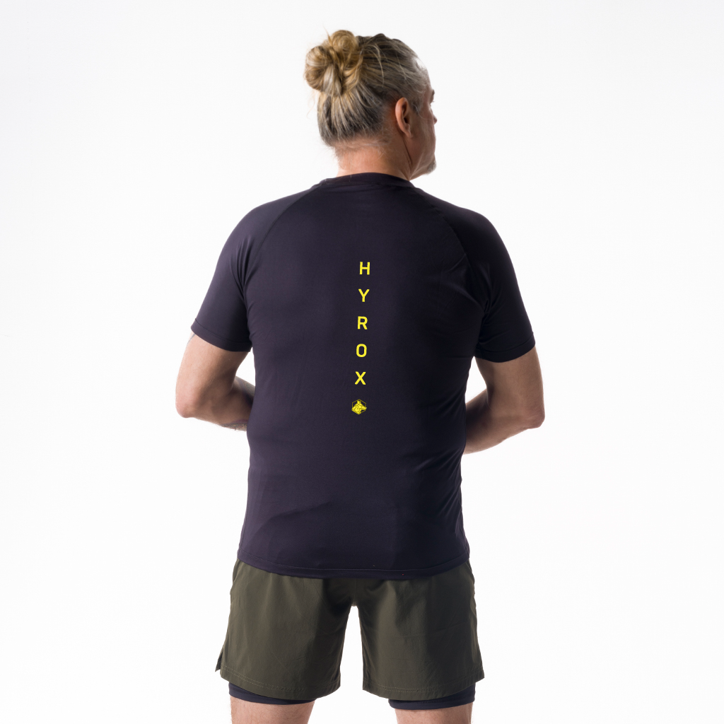 10103 - Nick Men's Short Sleeve Black - Hyrox