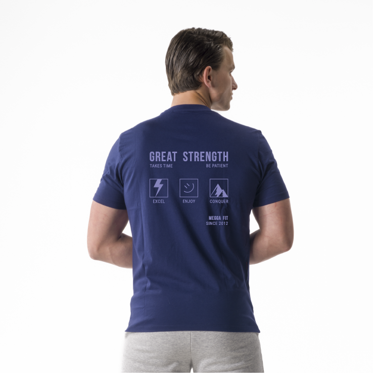 17001 - Jack Unisex Short Sleeve Navy