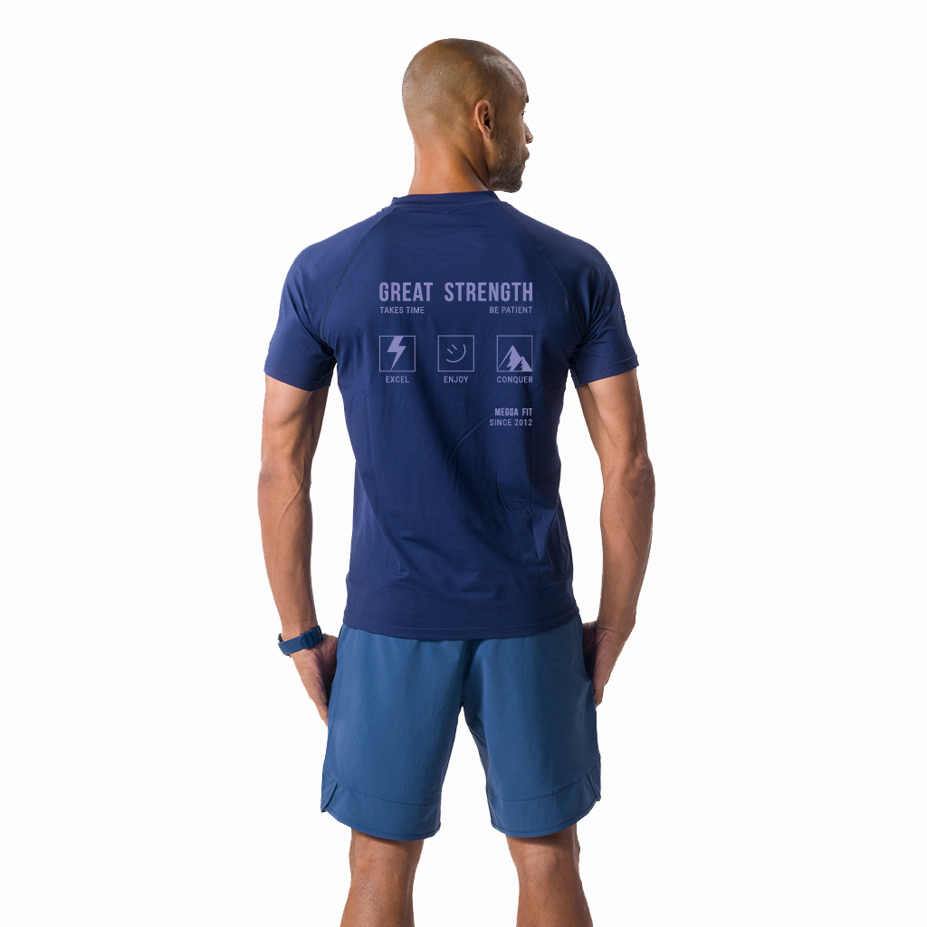 17007 - Nick Men's Short Sleeve Navy