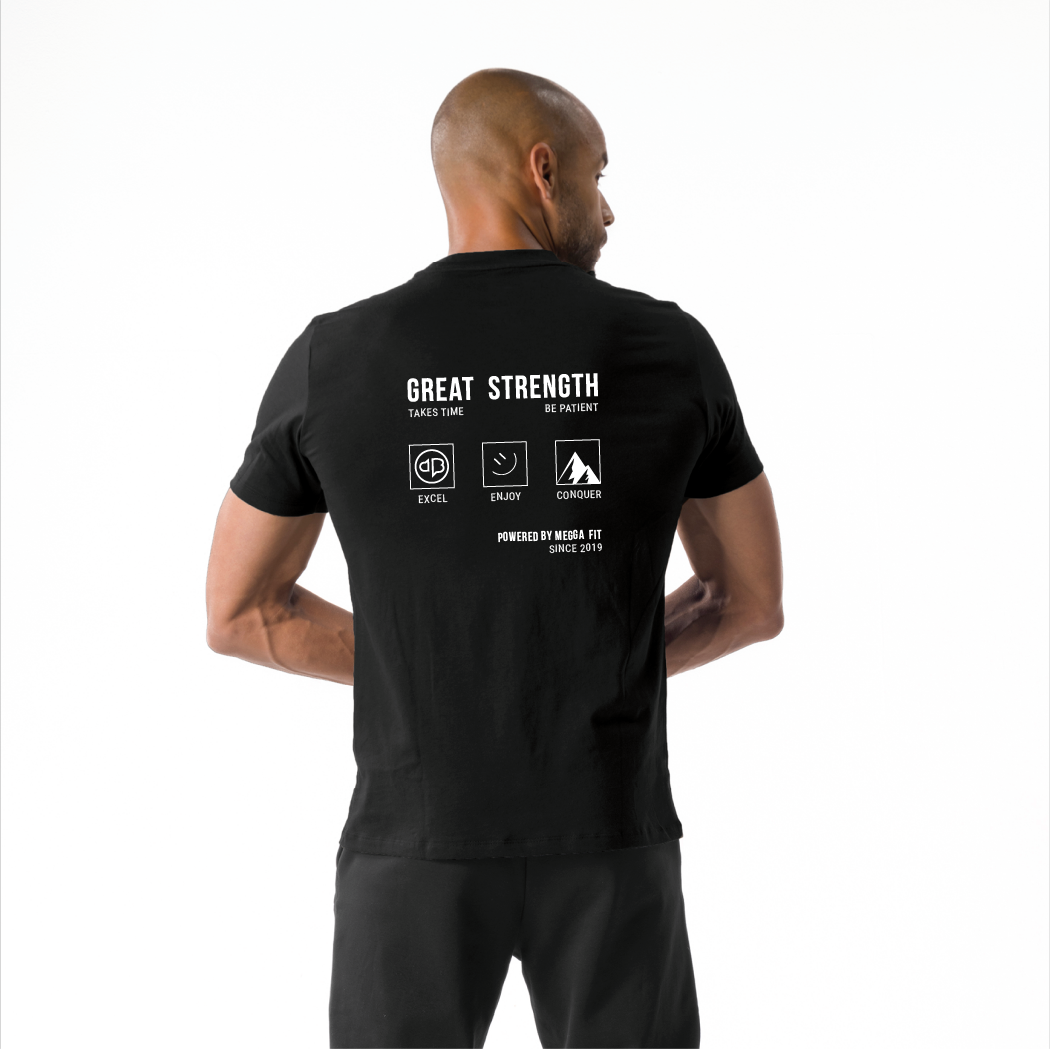 17030 - Jack Unisex Short Sleeve Black - De Brass