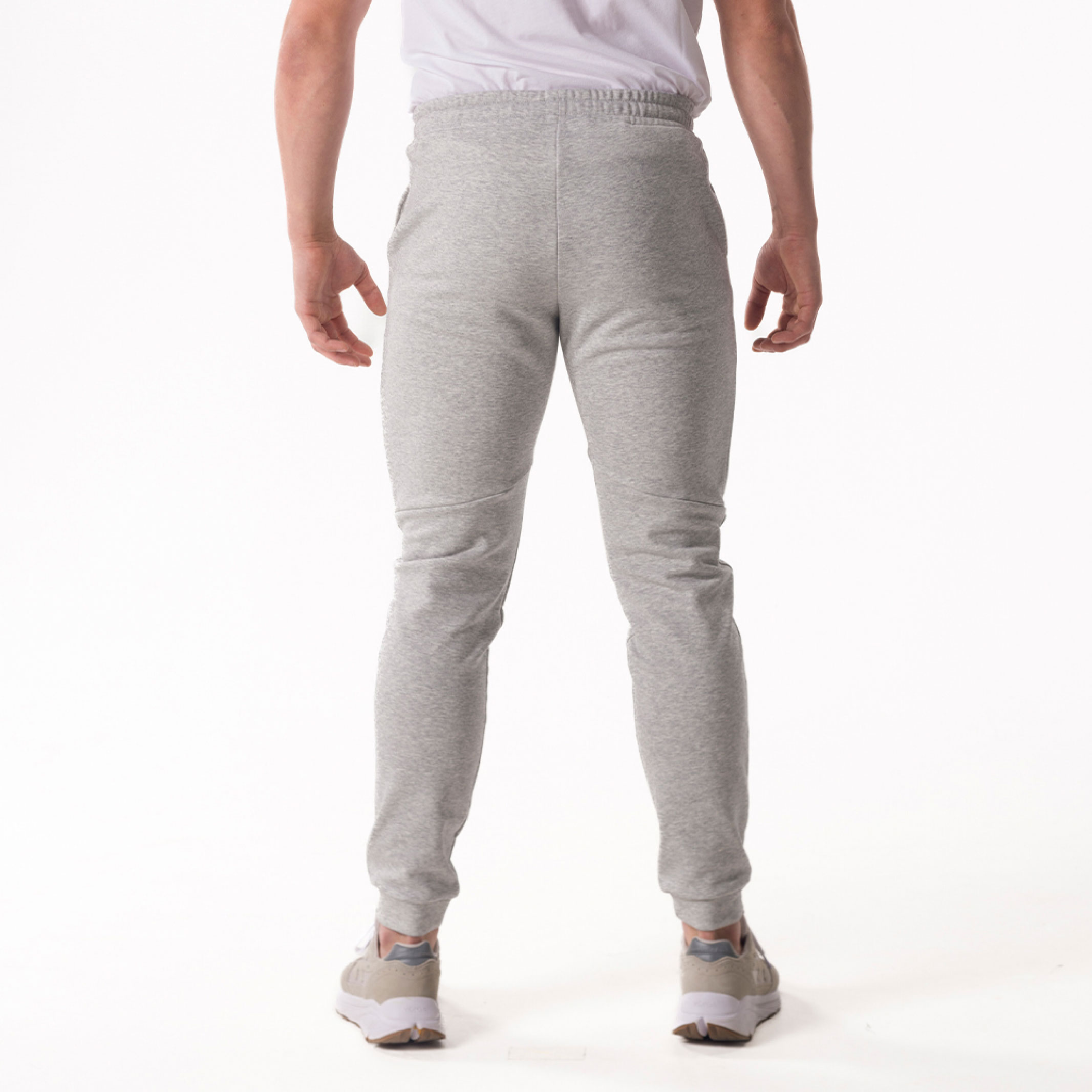 14027 - Chris Men's Jogger Pants Light Grey Mel.