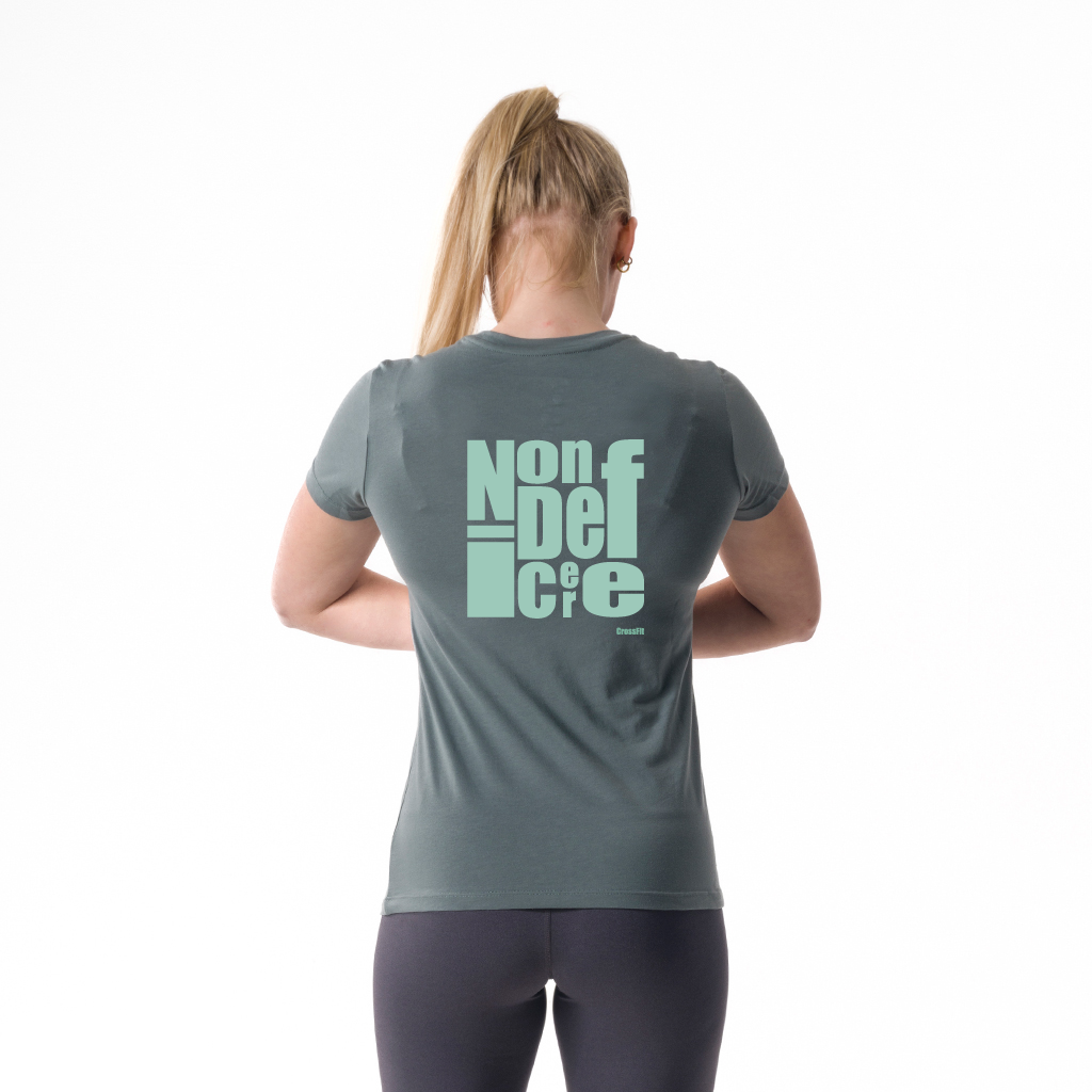 14008 - Mia Woman's Short Sleeve Moss Green