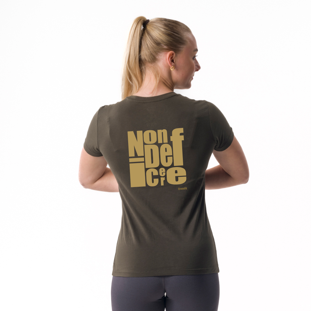 14009 - Mia Woman's Short Sleeve Olive Green