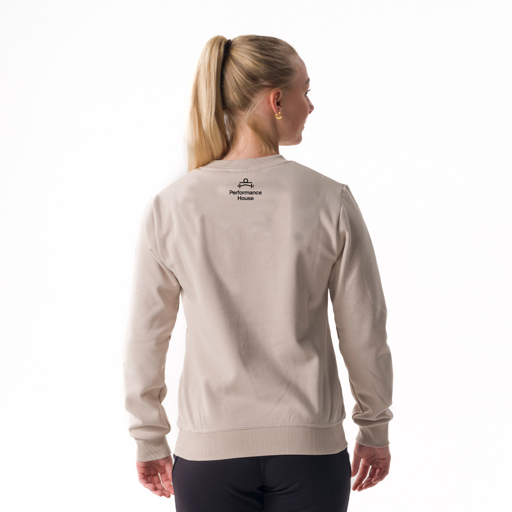 27010 - Laura Woman's Casual Roundneck Sand