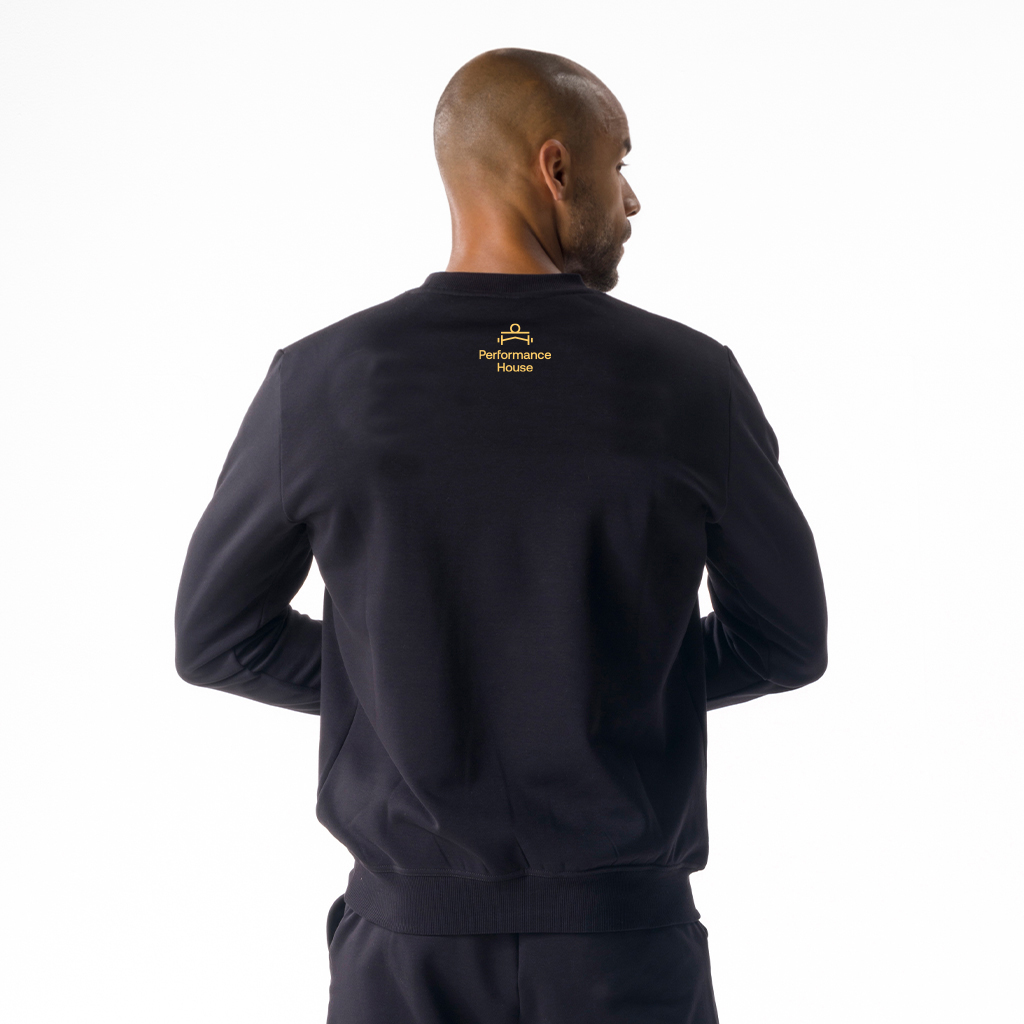 27007 - Luc Men's Casual Roundneck Black