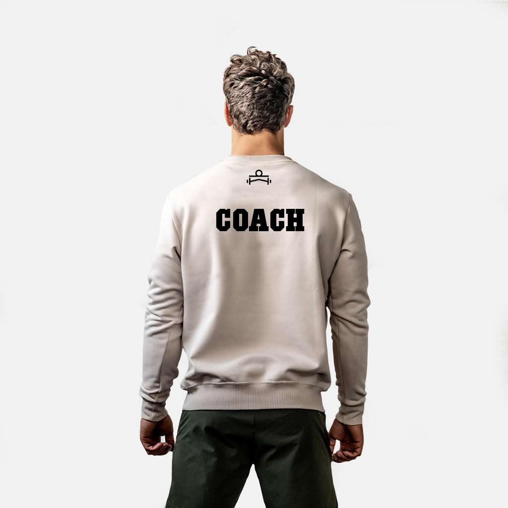 Luc Men's Casual Roundneck Sand - Coach