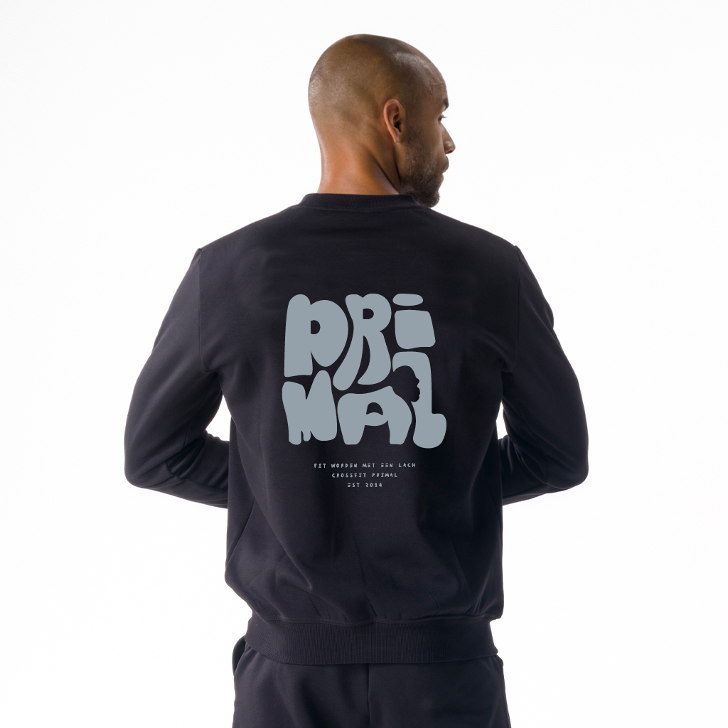 7011 - Luc Men's Casual Roundneck Black