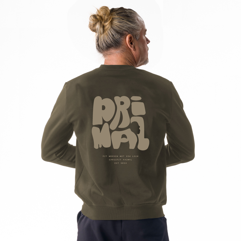 7012 - Luc Men's Casual Roundneck Olive Green