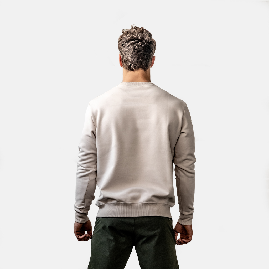 19009 - Luc Men's Casual Roundneck Sand