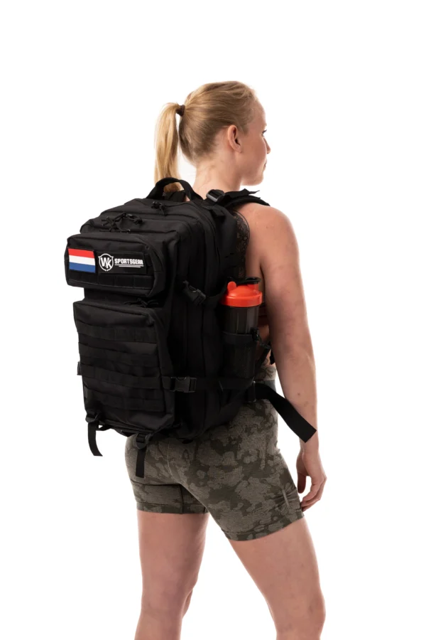 Backpack zwart achter