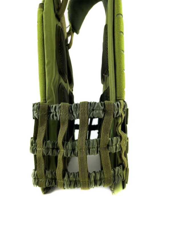 Gewichtsvest groen zijkant