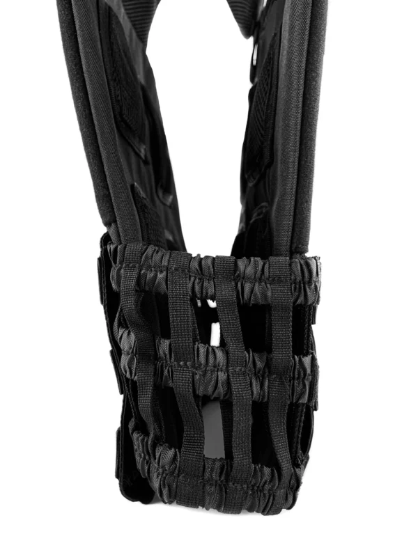 Gewichtsvest zwart zijkant